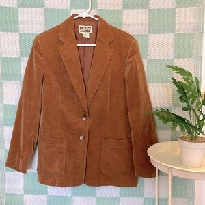 Vintage 1970 velvet Milay blazer